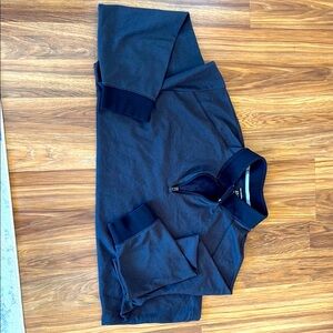 Van Heusen Navy Zip Up Sweater